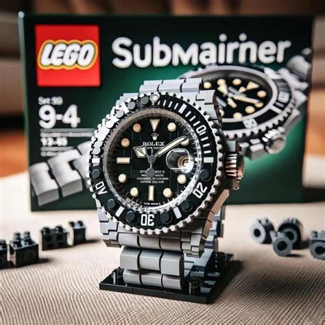 lego zegarek rolex|lego rolex submariner watch.